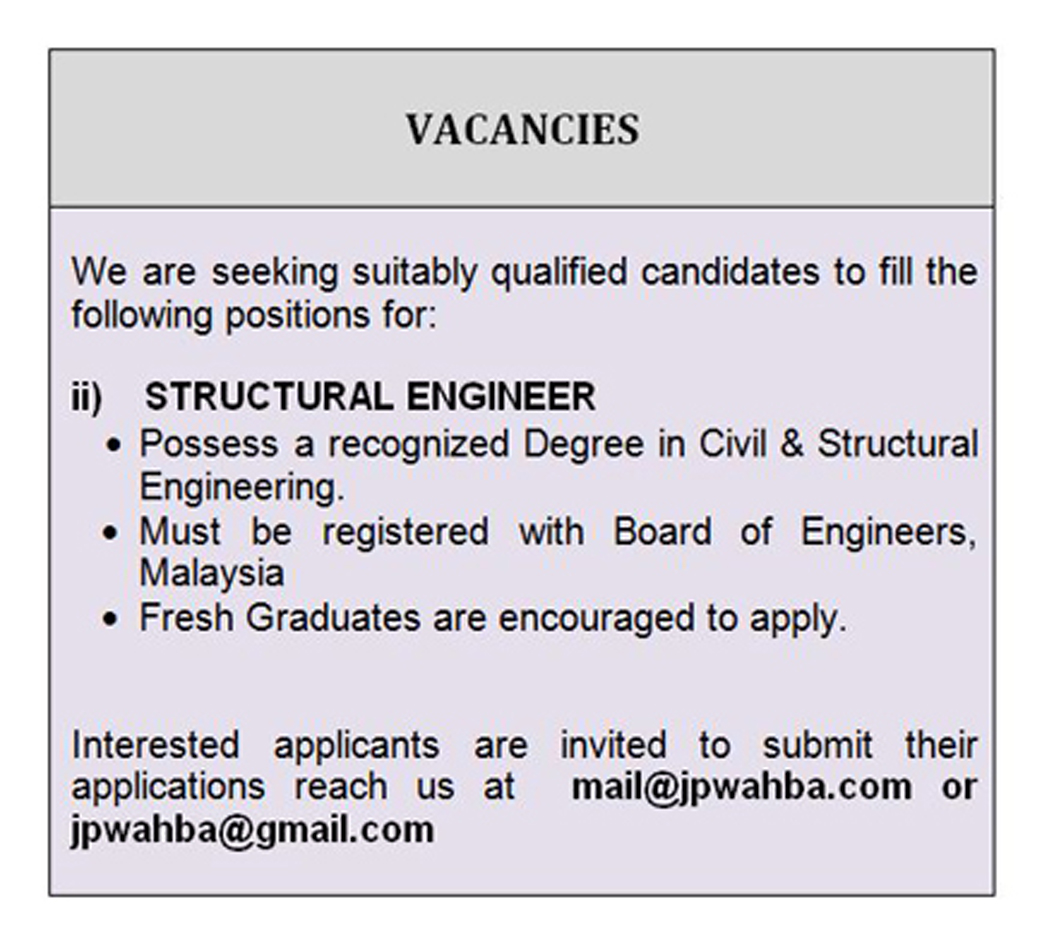 Job Vacancy